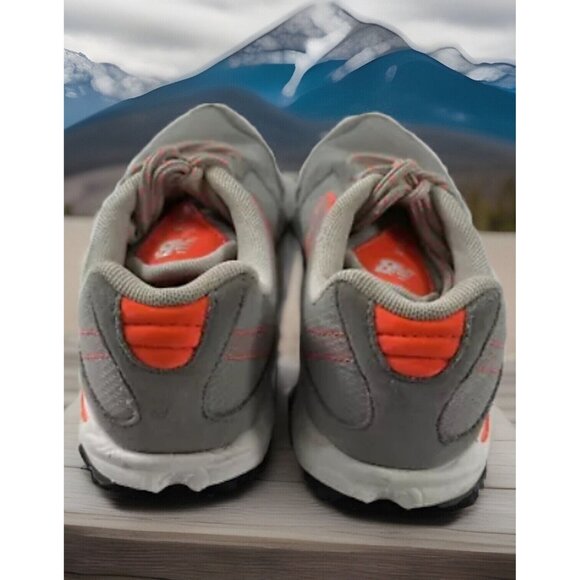 New Balance Womens WL661VKS Gray/ Neon Orange Running Shoes Sneakers Size 6.5B - Picture 4 of 8